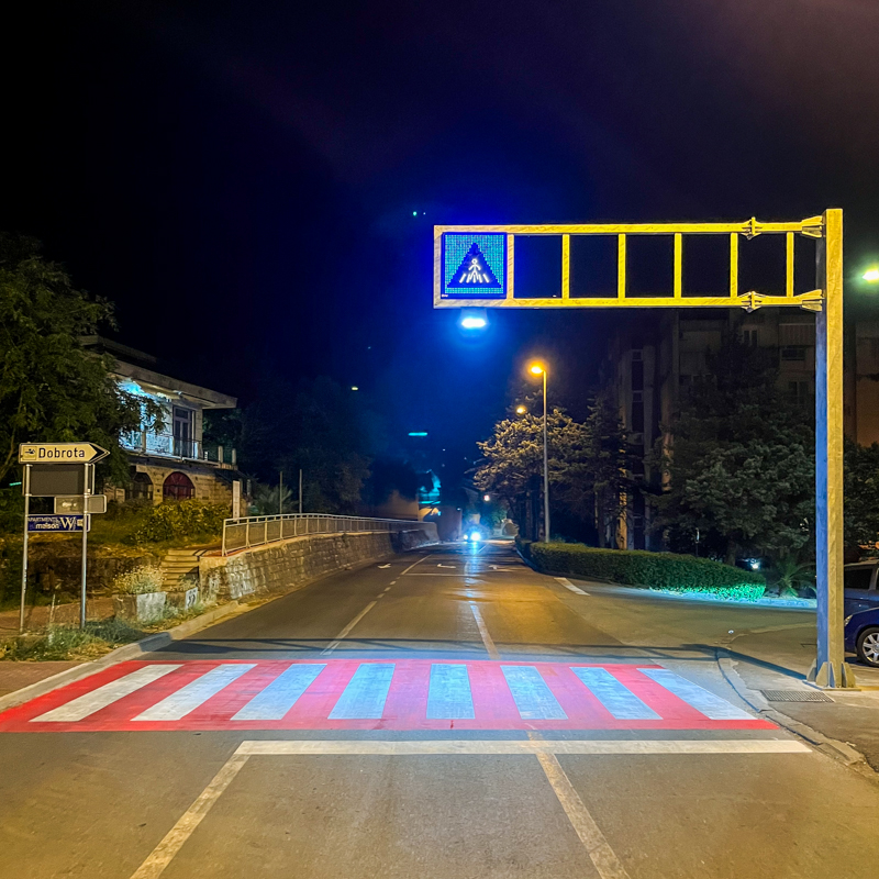 SAVREMENO OSVJETLJAVANJE PJEŠAČKIH PRELAZA U DOBROTI...