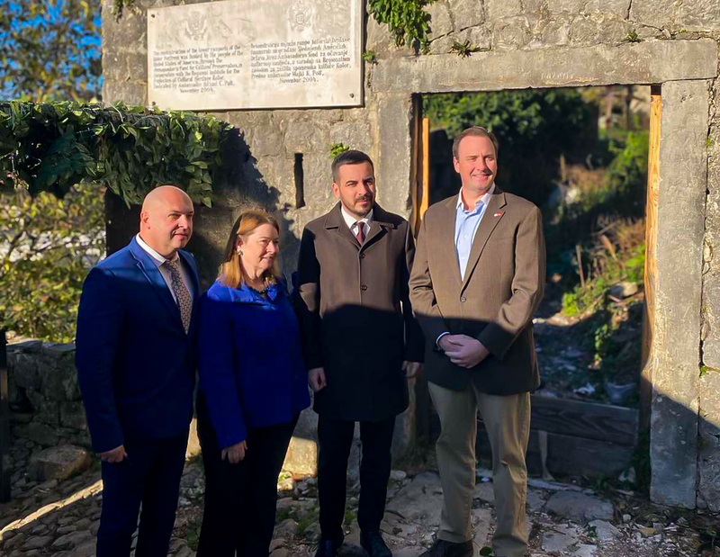 AMBASADORKA SAD, PREDSJEDNIK OPŠTINE KOTOR...