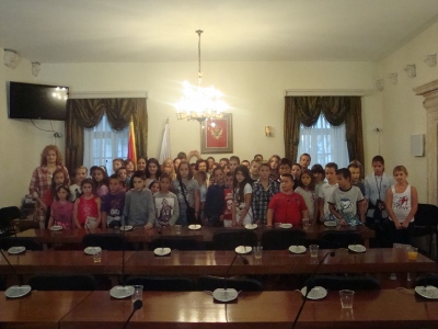 Traditional visit of the student of the Municipality of Kotor