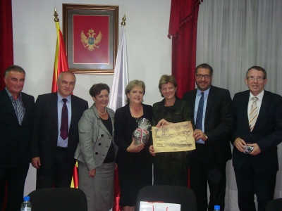 Visit of Mayor of Innsbruck to the town of Kotor