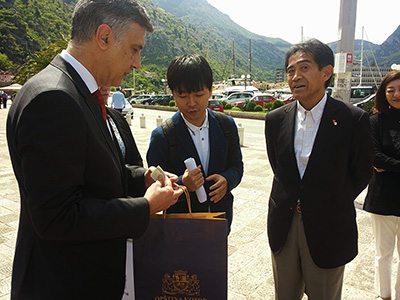 Ambasador Japana  u posjeti Kotoru