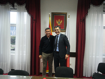 Selektor crnogorske  košarkaške reperezentacije Bogdan Tanjević posjetio opštinu Kotor