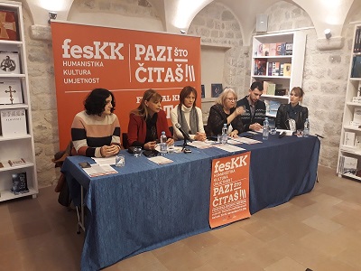 KONFERENCIJA ZA ŠTAMPU – PRVI FESTIVAL KNJIGE – FESK KOTOR 